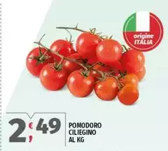 Origine - Pomodoro Ciliegino