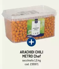 Metro chef - Arachidi Chili