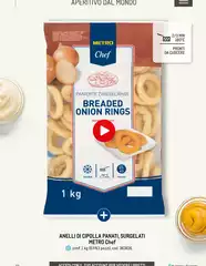 Metro chef - Anelli Di Cipolla Panati, Surgelati