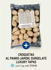 Luxury - Croquetas Al Panko Jamon, Surgelate  Tapas