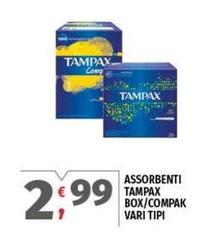Tampax - Assorbenti Box/Compak