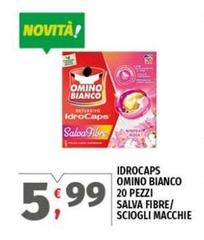 Omino Bianco - Idrocaps Bianco Salva Fibre/Sciogli Macchie