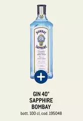Bombay saphire - Gin 40° Sapphire
