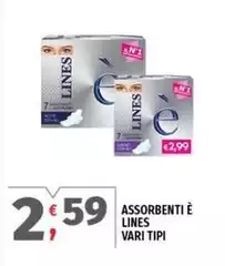 Lines - Assorbenti Î