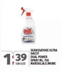Dual - Sgrassatore Ultra Hacp  Power Spray Marsiglia/ Limone