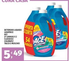 Ace - Detersivo Liquido Lavatrice