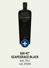 Scapegrace - Gin 42°  Black