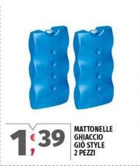 Mattonelle Ghiaccio Gio Style 2 Pezzi