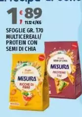 Misura - Sfoglie