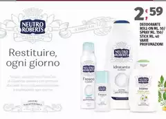 Neutro Roberts - Deodorante Rollo Nm 50l