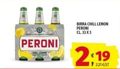 Peroni - Birra Chill Lemon