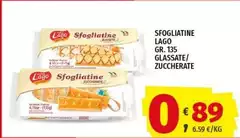 Lago - Sfogliatine Glassate/Zuccherate