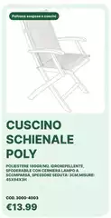 Cuscino Schienale Poly