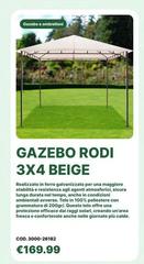 Gazebo Rodi Beige
