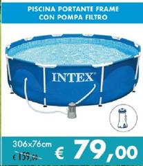 Intex - Piscina Portante Frame Con Pompa Filtro