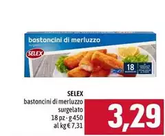 Selex - Bastoncini Di Merluzzo Surgelato
