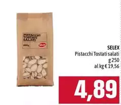 Selex - Pistacchi Tostati Salati