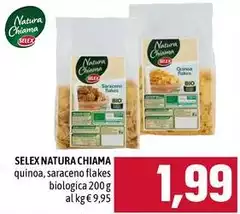Selex - Natura Chiama Quinoa, Saraceno Flakes Biologica
