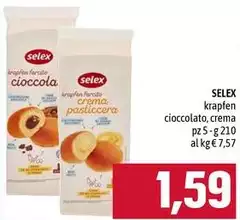 Selex - Krapfen Cioccolato, Crema