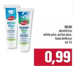 Selex - Dentifricio White Plus