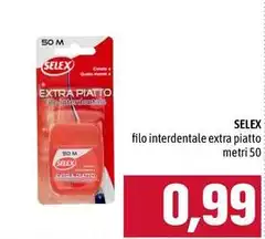 Selex - Filo Interdentale Extra Piatto