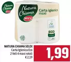Selex - Natura Chiama Carta Igienica Eco