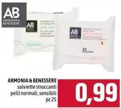 Benessere - Salviette Struccanti Pelli Normali, Sensibili