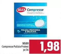 Selex - Compresse Pulizia Protesi