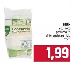 Selex - Ecosacco Per Raccolta Differenziata Umido