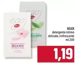 Selex - Detergente Intimo Delicato, Rinfrescante