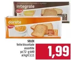 Selex - Fette Biscottate Assortite