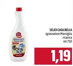 Selex - Sgrassatore Marsiglia Ricarica Casa Bella