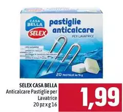Selex - Anticalcare Pastiglie Per Lavatrice