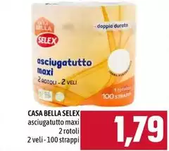 Selex - Asciugatutto Maxi Casa Bella