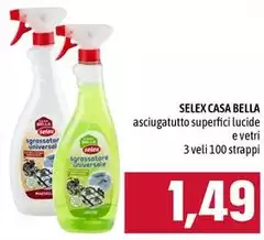Selex - Casa Bella Asciugatutto Superfici Lucide E Vetri Casa