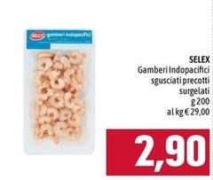 Selex - Gamberi Indopacifici Sgusciati Precotti Surgelati
