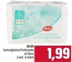 Selex - Carta Igienica Profumata Al Talco