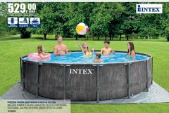 Intex - Piscina Prism Greywood