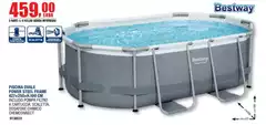Bestway - Piscina Ovale Power Steel Frame