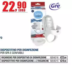 Dispostitivo Per Disinfezione Per Spa E Gonfiabile