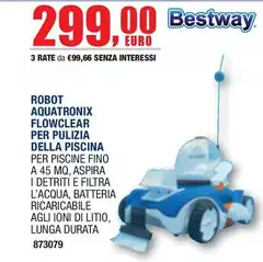 Bestway - Robot Aquatronoix Flowclear Per Pulizia Della Piscina