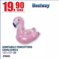 Bestway - Gonfiabile Fenicottero Cavalcabile