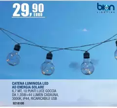 Catena Luminosa Led Ad  Solare