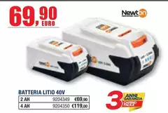Newton - Batteria Litio 40v