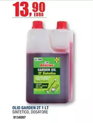 Olio Garden 2t 1 Lt Sintetico Dosatore 