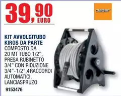 Claber - Kit Avvolgitubo Kiros Da Parte