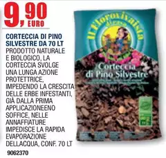 Corteccia Di Pino Silvestre Da 70 Lt