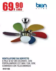 Bion Heating - Ventilatore Da Soffitto