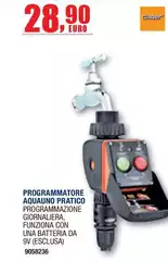 Claber - Programmatore Aquauno Pratico