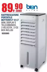 Rafferescatore Portatile Butterrely 12 Lt